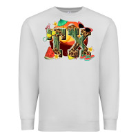 Dove Grey summer tx Premium Sweatshirt - texasbilliewilder