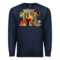 Navy summer tx Premium Sweatshirt - texasbilliewilder