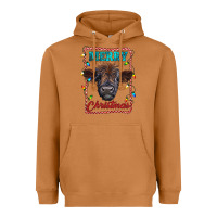 Meerkat Merry Christmas Calf Heavyweight Hoodie - RanaPortraitStore