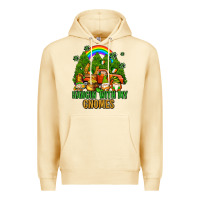 Pina Colada hangin with my gnomes with rainbow Premium Hoodie - AdoDesignShop