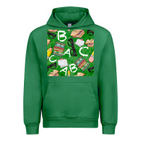 Emerald english class seamless pattern Urban Hoodie - BundleAndBundleShop