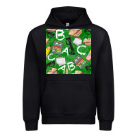 Foreset Green english class seamless pattern Urban Hoodie - BundleAndBundleShop