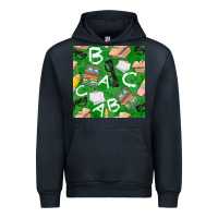 Navy english class seamless pattern Urban Hoodie - BundleAndBundleShop