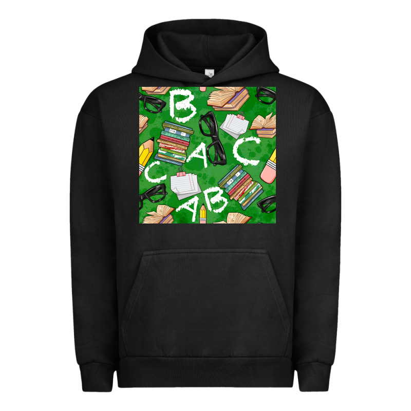 English Class Seamless Pattern Urban Hoodie by BundleAndBundleShop | Teevron