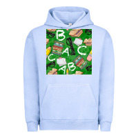 Pigment Grape Ice english class seamless pattern Urban Hoodie - BundleAndBundleShop