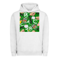 Pigment Lunar Rock english class seamless pattern Urban Hoodie - BundleAndBundleShop