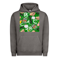 Pigment Tornado english class seamless pattern Urban Hoodie - BundleAndBundleShop