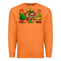 Carrot peace love tacos Premium Sweatshirt - Zillion Design Studio