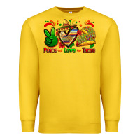 Lemon peace love tacos Premium Sweatshirt - Zillion Design Studio
