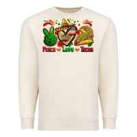 Peace Love Tacos Premium Sweatshirt | Teevron