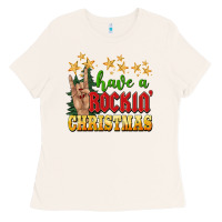 Bone have a rockin christmas Ladies Tee - BarkalooDesign