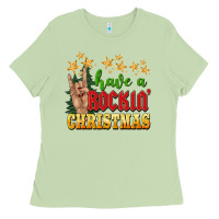 Matcha have a rockin christmas Ladies Tee - BarkalooDesign