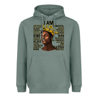 Sage afro man black king i am Heavyweight Hoodie - texasbilliewilder