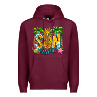 Burgundy sun kissed summer Premium Hoodie - Jasminsmagicworld