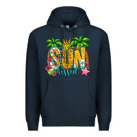 Navy sun kissed summer Premium Hoodie - Jasminsmagicworld