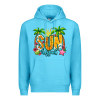 Ocean Blue sun kissed summer Premium Hoodie - Jasminsmagicworld