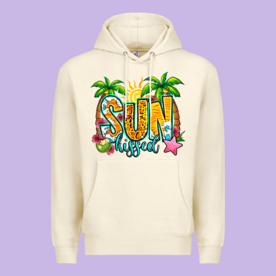 Sun Kissed Summer Premium Hoodie Designed By Jasminsmagicworld