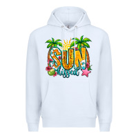 White sun kissed summer Premium Hoodie - Jasminsmagicworld