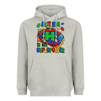 Moon Dust autism is his superpower ripped Heavyweight Hoodie - Zillion Design Studio