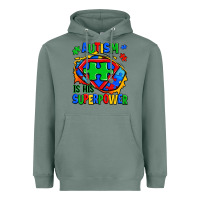 Sage autism is his superpower ripped Heavyweight Hoodie - Zillion Design Studio