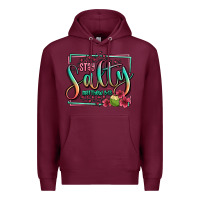 Burgundy stay salty matthew 5 13 summer Premium Hoodie - Jasminsmagicworld