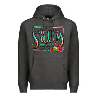 Charcoal Heather stay salty matthew 5 13 summer Premium Hoodie - Jasminsmagicworld