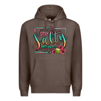 Coffee stay salty matthew 5 13 summer Premium Hoodie - Jasminsmagicworld