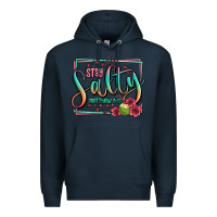 Navy stay salty matthew 5 13 summer Premium Hoodie - Jasminsmagicworld