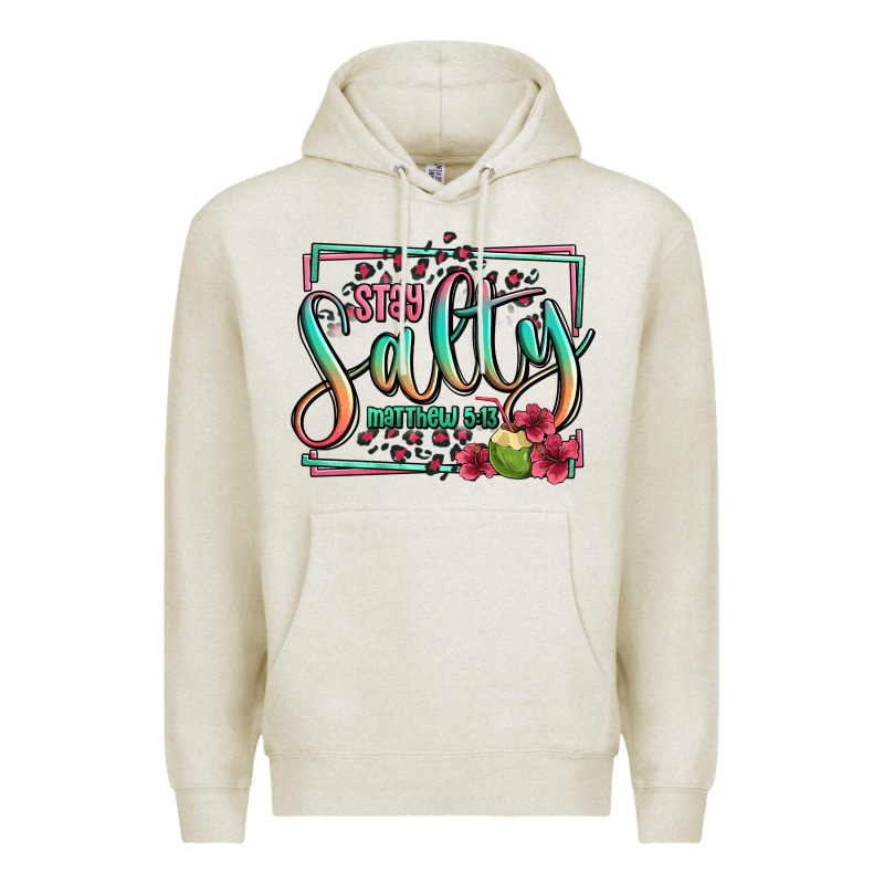 Stay Salty Matthew 5 13 Summer Premium Hoodie by Jasminsmagicworld | Teevron