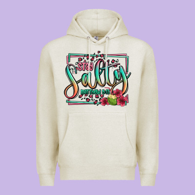 Stay Salty Matthew 5 13 Summer Premium Hoodie Designed By Jasminsmagicworld