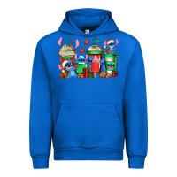Cobalt christmas stitch coffee Urban Hoodie - Jasminsmagicworld