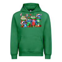 Emerald christmas stitch coffee Urban Hoodie - Jasminsmagicworld