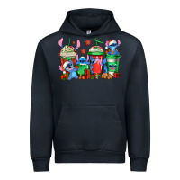Navy christmas stitch coffee Urban Hoodie - Jasminsmagicworld