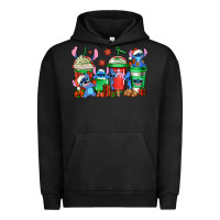 Pigment Black christmas stitch coffee Urban Hoodie - Jasminsmagicworld