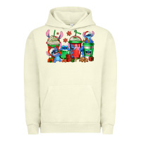 Pigment Pistachio christmas stitch coffee Urban Hoodie - Jasminsmagicworld