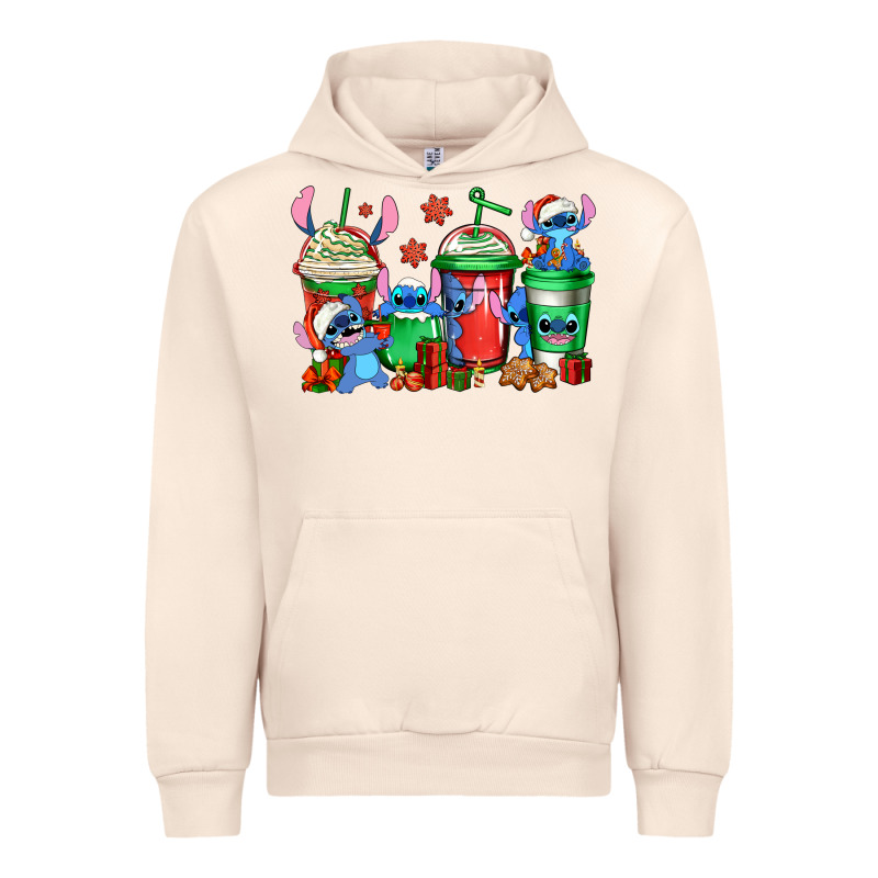Christmas Stitch Coffee Urban Hoodie by Jasminsmagicworld | Teevron