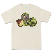 Bone Artichoke Premium Tee - LillyAllenDesigns