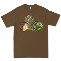 Cacao Artichoke Premium Tee - LillyAllenDesigns