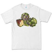 White Artichoke Premium Tee - LillyAllenDesigns