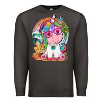 Smoke summer unicorn tbw Premium Sweatshirt - texasbilliewilder