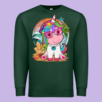Summer Unicorn Tbw Premium Sweatshirt Designed By Texasbilliewilder