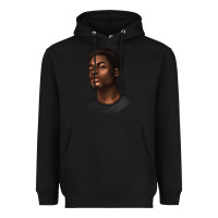 Black afro man Heavyweight Hoodie - texasbilliewilder