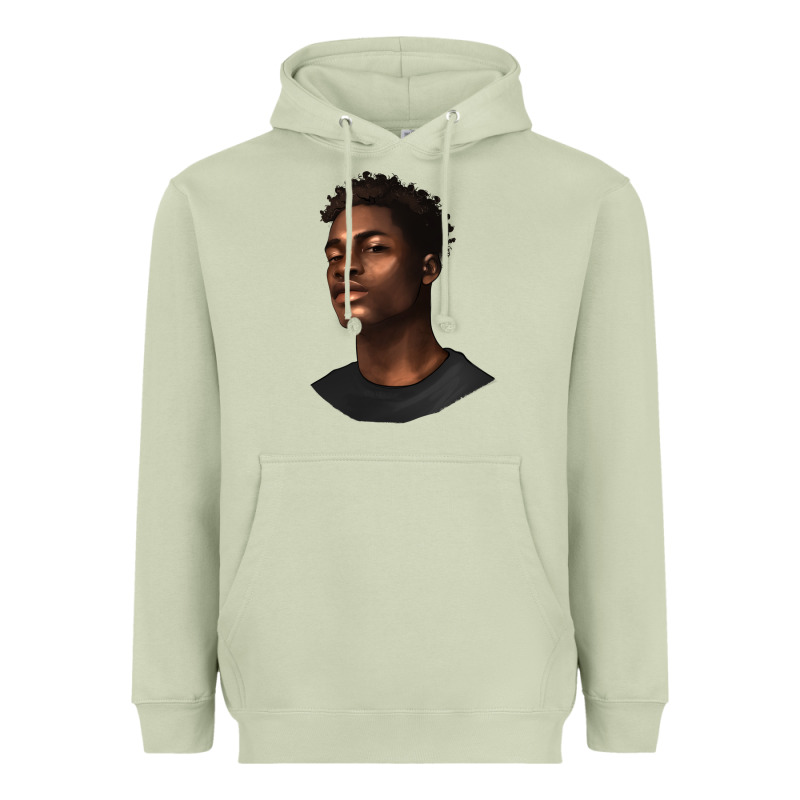 Afro Man Heavyweight Hoodie by texasbilliewilder | Teevron