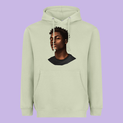 Heavyweight Hoodie afro man