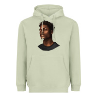 Matcha afro man Heavyweight Hoodie - texasbilliewilder