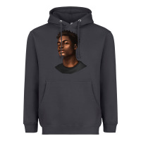 Smoke afro man Heavyweight Hoodie - texasbilliewilder