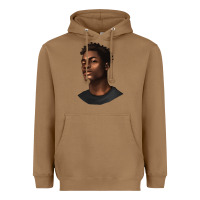 Toasted Coconut afro man Heavyweight Hoodie - texasbilliewilder