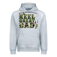 Heather Grey reel great dad Urban Hoodie - Artiststas