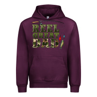 Mauve Wine reel great dad Urban Hoodie - Artiststas