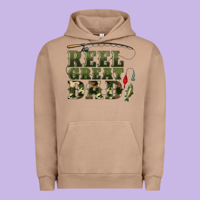 Reel Great Dad Urban Hoodie Designed By Artiststas